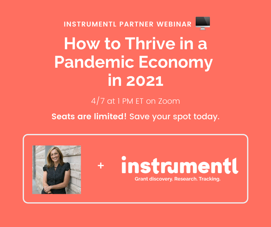 Instrumentl Partner Webinar: Thriving with Grants in 2021