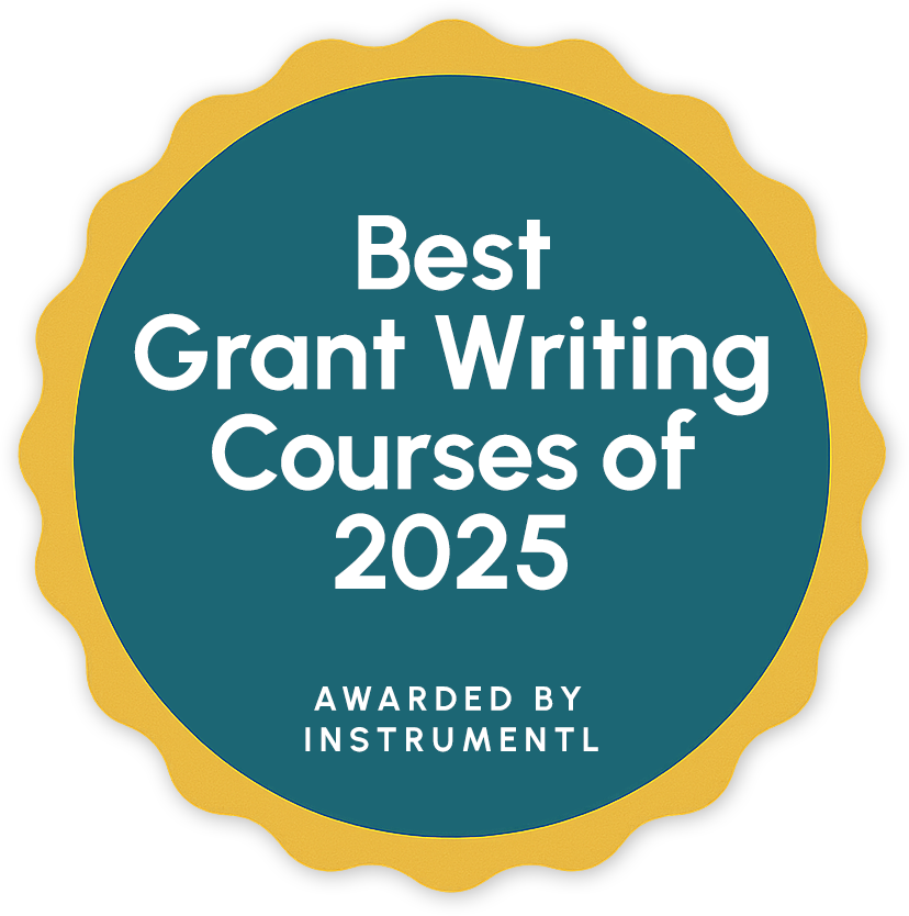 Best Grant Writing Courses of 2025 Awarded by Instrumentl Best Grant Writing Courses of 2025 Awarded by Instrumentl